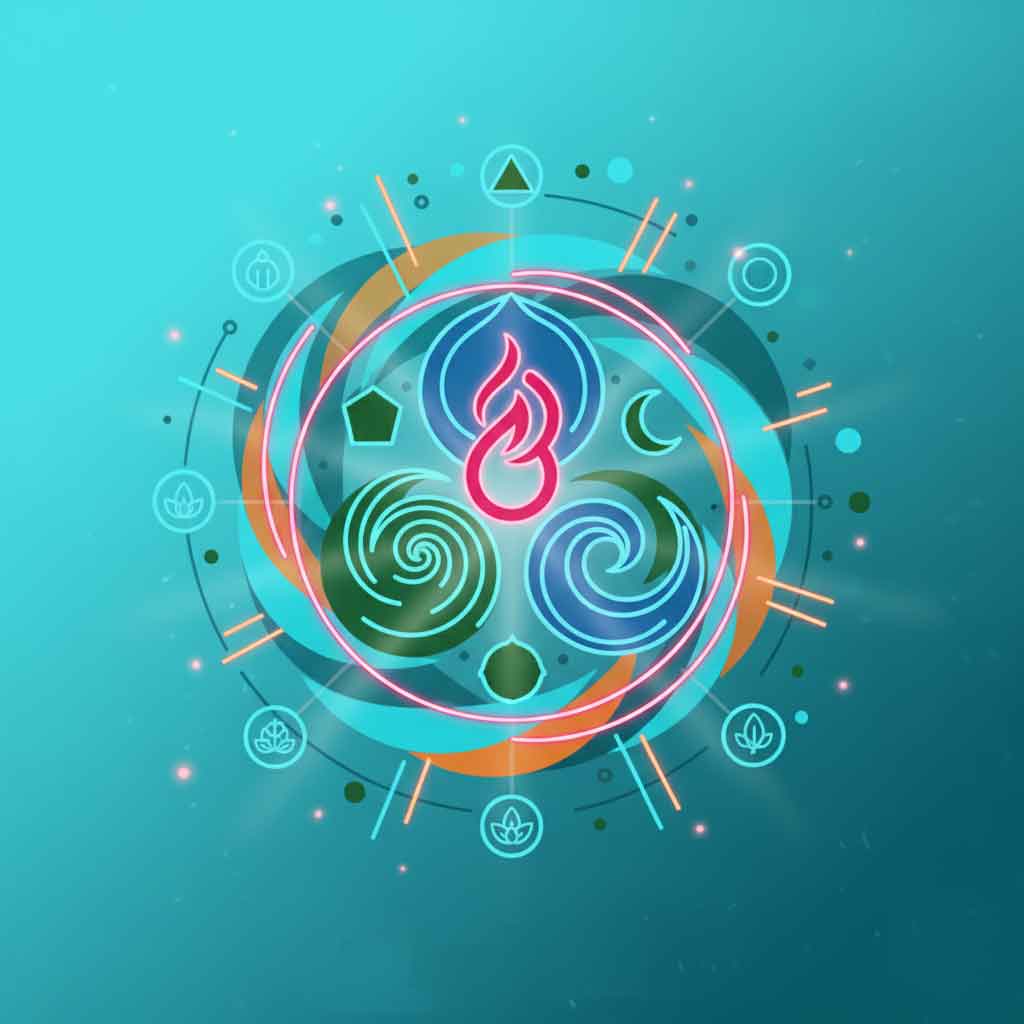 Ayurveda hero görseli: lotus ve yumuşak pastel geçişler