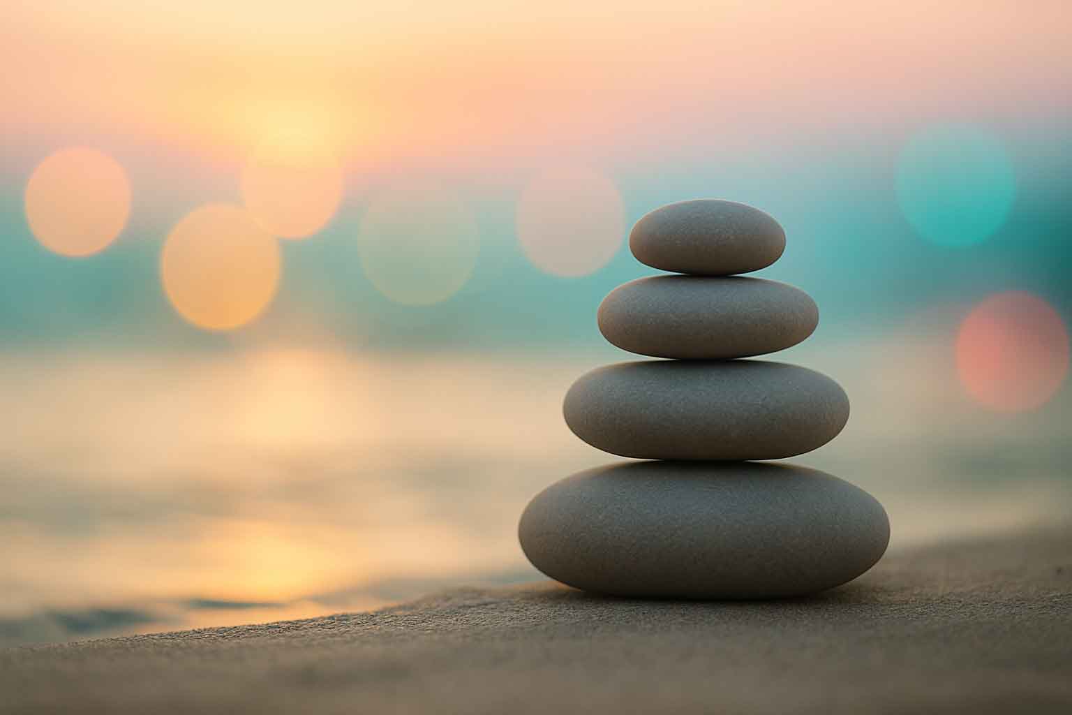 Dengeli, sakin bir kompozisyon: lotus ve su yüzeyi