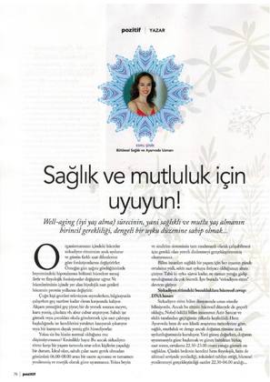 Pozitif Dergisi Aralık 2019 – Ebru Şinik makalesi 1. sayfa