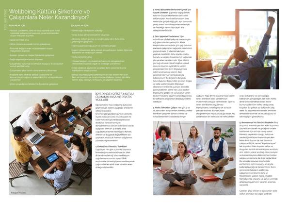Wellbeing temalı kurumsal dönüşüm: Hillsider sayfasından görüntü