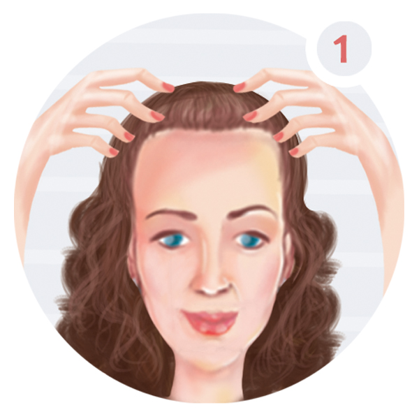 Kafa bölgesi masajı