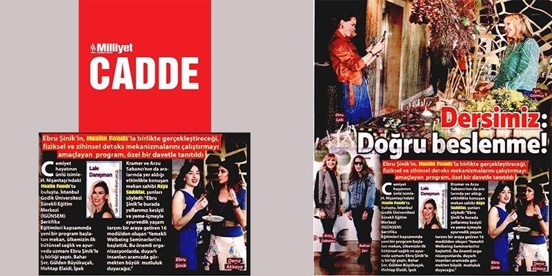 Milliyet Cadde – Ebru Şinik & Healin Foods