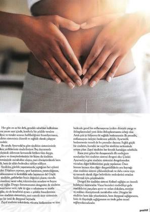 Pozitif Dergisi – Ayurvedik Rutinler sayfası (2)