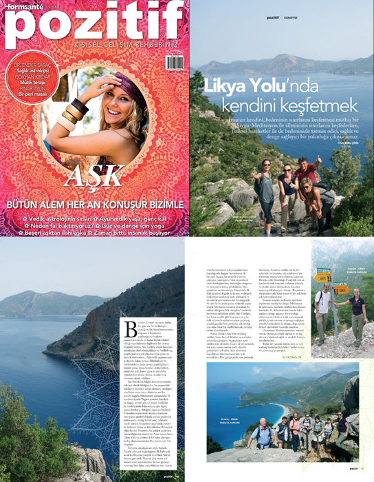 Ebru Şinik – Likya Yolu Trekking | Pozitif Dergisi