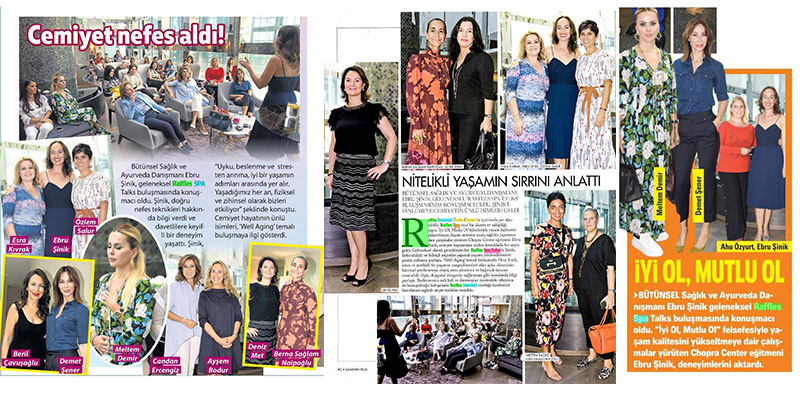 Raffles Spa Talks - Ebru Şinik Nefes Eğitimi