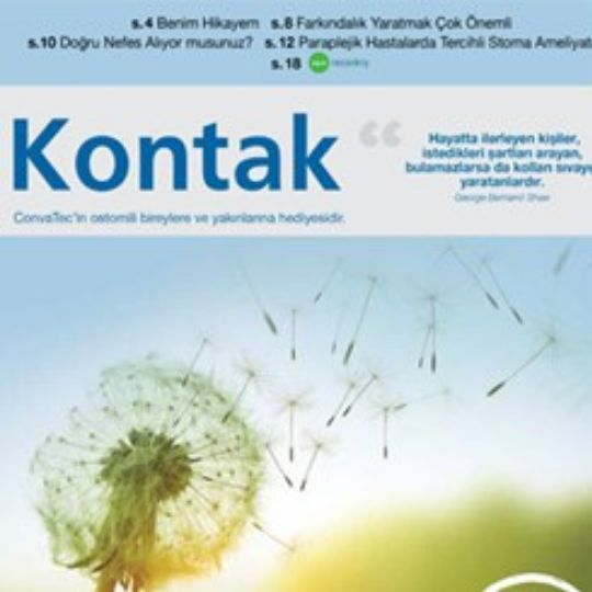 Doğru Nefes Alıyor musunuz? | ConvaTec Kontak Dergisi 2018