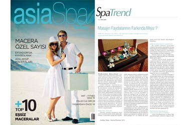 Asia Spa Dergisi | Haziran - Temmuz 2015