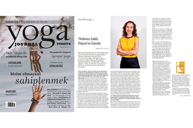 Yoga Journal Türkiye | Eylül 2018