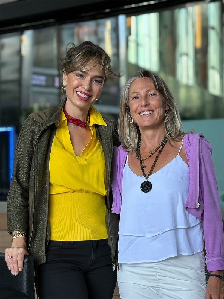 Zorlu PSM Yoga'ya Davet etkinliğinde Ebru Şinik