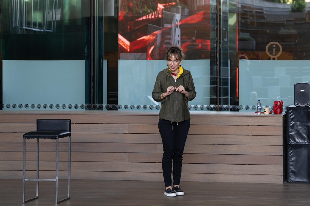 Yoga'ya Davet etkinliğinde katılımcılar